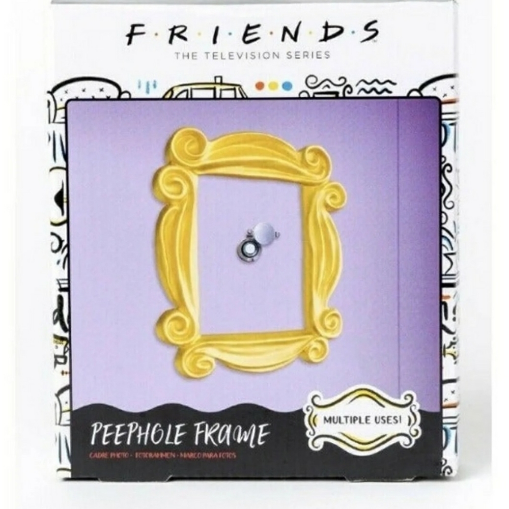 Friends tv show peephole frame